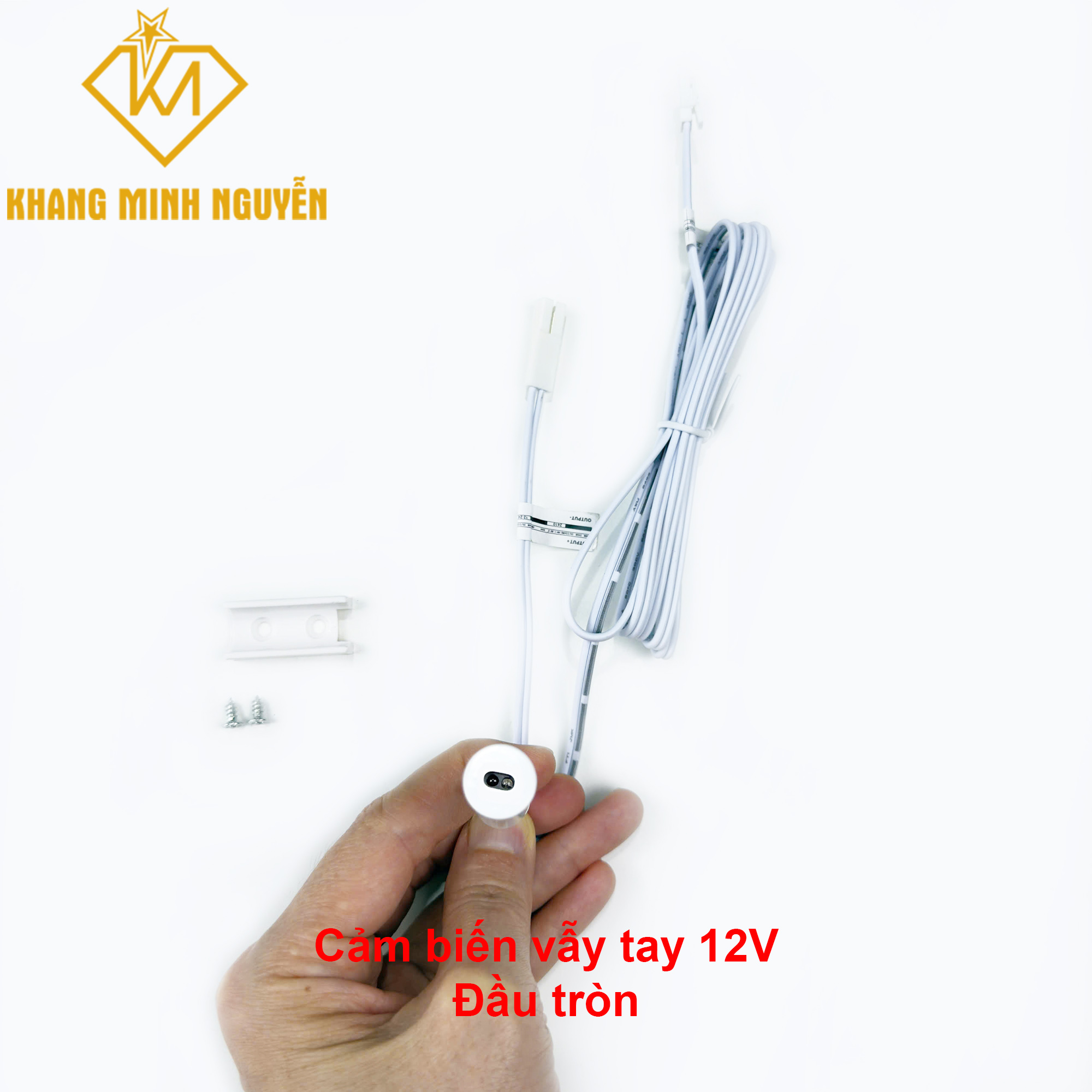 Cảm biến vẫy tay 12V đầu tròn Cảm biến vẫy tay 12V đầu tròn
