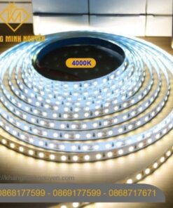 [Có giá sỉ] Đèn LED dây 12V 120 mắt - Ánh sáng trung tính 4000K