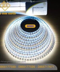 Đèn LED dây 12V 120 mắt/mét - Ánh sáng trắng 6000K