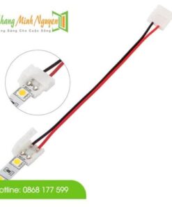 Đầu nối led dây 12v không hàn có dây và không dây 8mm, 10mm