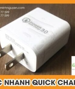 củ sạc nhanh quick charge 3.0