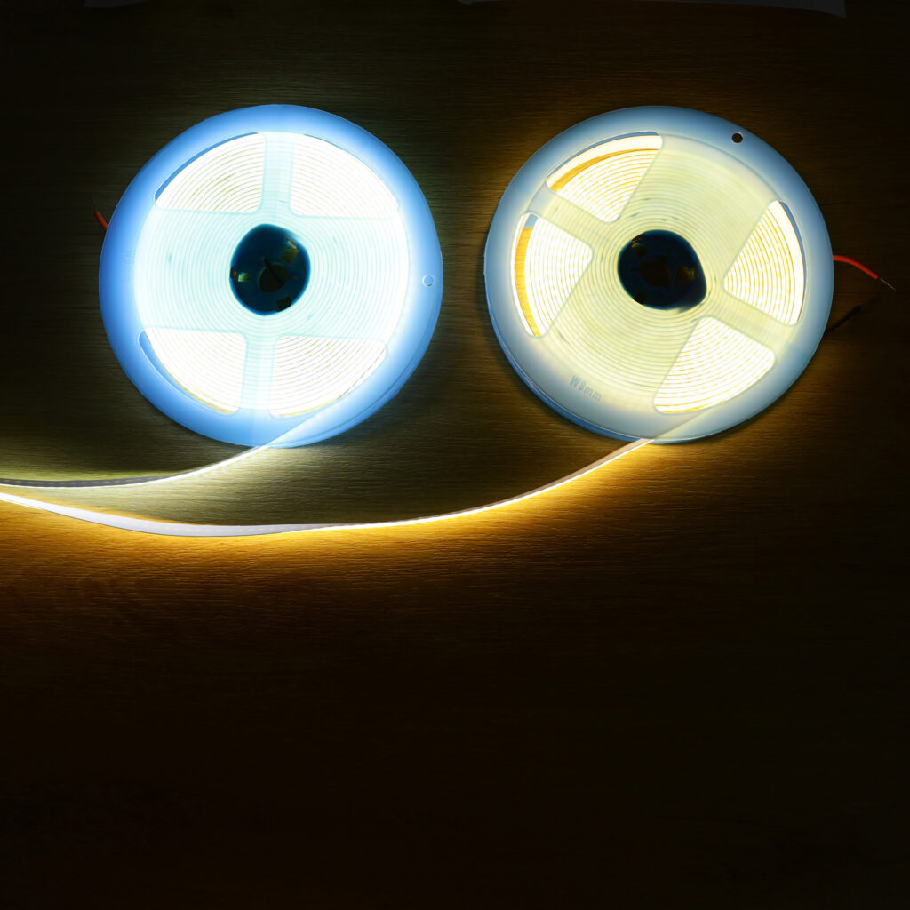 Cấu tạo LED cuộn COB 12V 252 LED/m cuộn 5m - ánh sáng siêu mịn