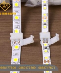 Đầu nối đèn LED dây 12v - nối thẳng, nối góc chữ L, ngã 3 chữ T, ngã 4 + - size 8mm (led 2835) - size 10mm (led 5050)