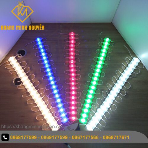 [Giá sỉ - Giá công trình] Giá 1 vỉ 20 bóng đèn LED mắt trâu - 12V siêu sáng, ánh sáng trắng lạnh, trắng, vàng, đỏ, xanh lá, xanh dương