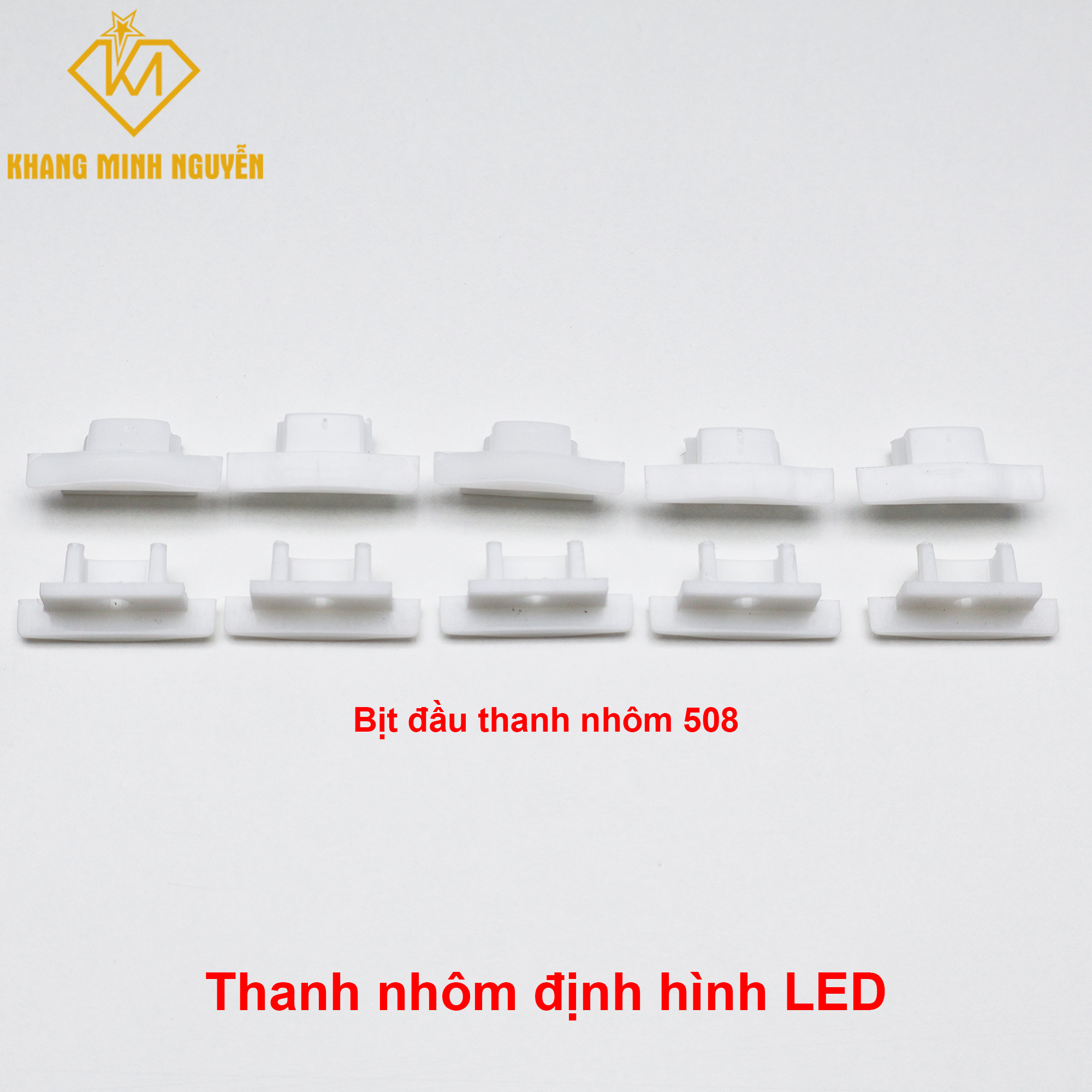 Nút nhựa bịt đầu nhôm 508 Nút nhựa bịt đầu nhôm 508