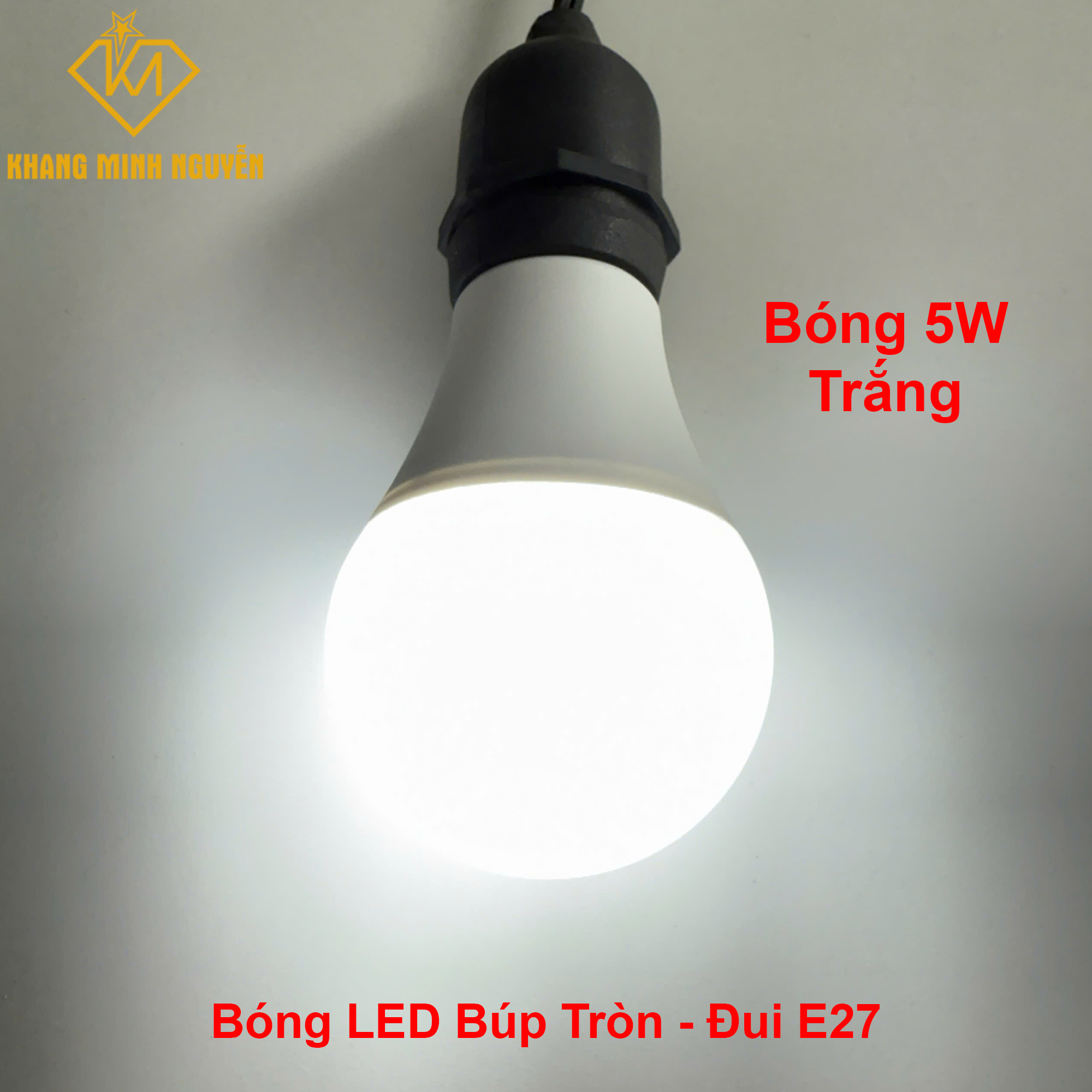 Bóng búp 5W - Trắng Bóng búp 5W - Trắng