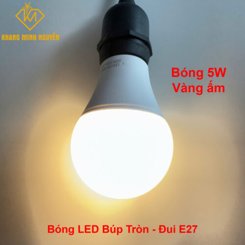 Bóng búp 5W - Vàng ấm