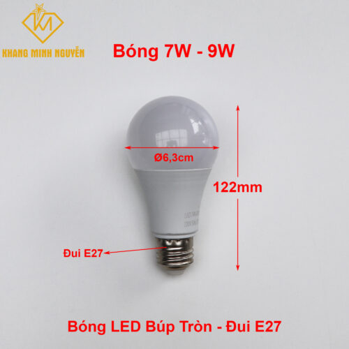 Bóng búp 7W-9W