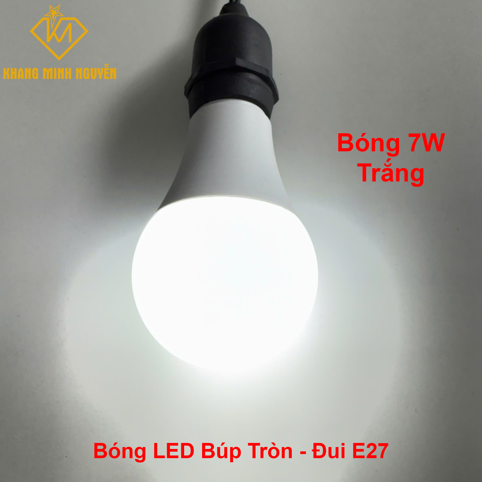 Bóng búp 7W - Trắng Bóng búp 7W - Trắng