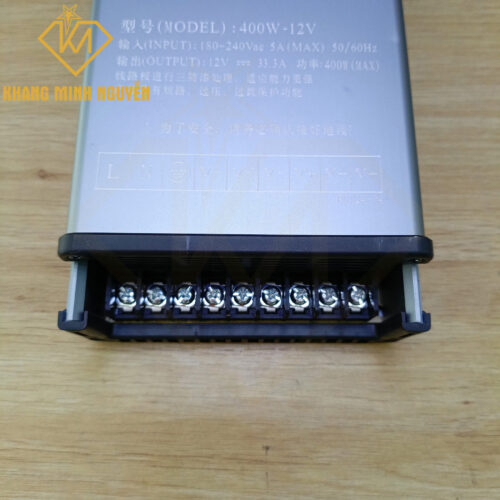 Nguồn ngoài trời 12V 33A 400W vỏ nhôm