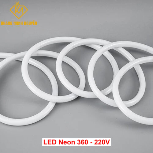 Combo 5m - Đèn LED Neon 360 độ 220V - 2835 - IP65