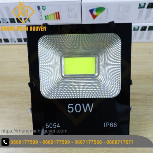 Đèn pha LED chống nước IP66 dùng chip COB 5054 siêu sáng, 20W|30W|50W|100W hiệu suất cao trên 90% dùng cho bảng hiệu