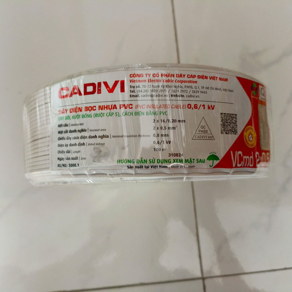 Dây điện dân dụng phổ biến trên thị trường hiện nay