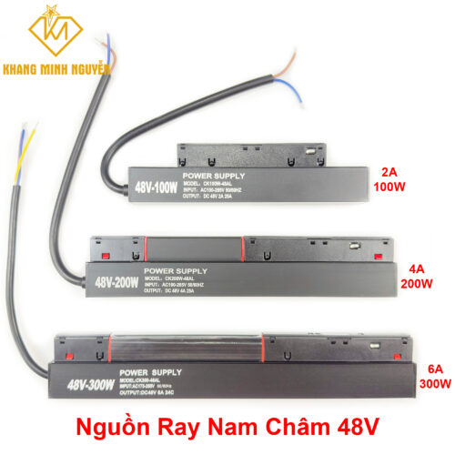 Nguồn 48V DC chuyên dụng cho ray nam châm 100W | 200W | 300W