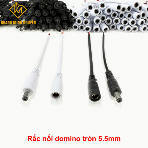 Jack nối, Rắc nối tròn 5.5mm DC - Jack Adapter 5.5mm