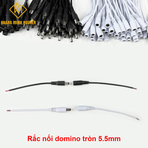 Jack nối, Rắc nối tròn 5.5mm DC - Jack Adapter 5.5mm