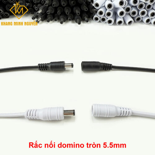 Jack nối, Rắc nối tròn 5.5mm DC - Jack Adapter 5.5mm