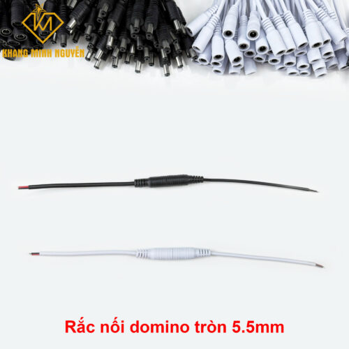 Jack nối, Rắc nối tròn 5.5mm DC - Jack Adapter 5.5mm