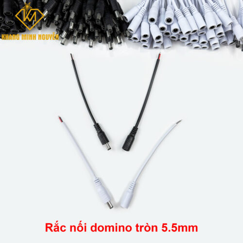 Jack nối, Rắc nối tròn 5.5mm DC - Jack Adapter 5.5mm