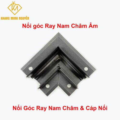 Nối góc vuông ray nam châm âm