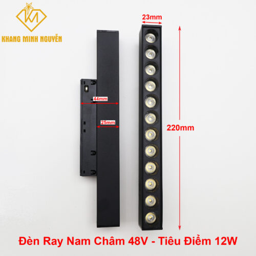 Đèn Ray Nam Châm 48V Cao Cấp - Tiêu Điểm 12W