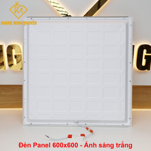 Đèn LED Panel 600x600 siêu mỏng công suất 50W, ánh sáng trắng 6500K