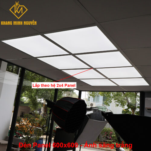 Đèn LED Panel 600x600 siêu mỏng công suất 50W, ánh sáng trắng 6500K