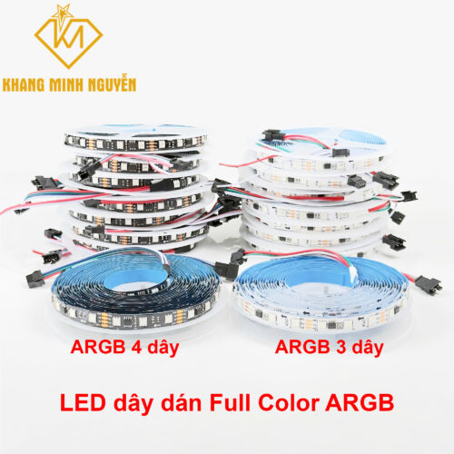 Led dán 12V full color IC 1903 (3 dây) và 16703 (4 dây)