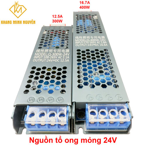 Nguồn Led 24V - 300W - 400W - nguồn xung 24V, biến áp 24V dùng cho led 24V