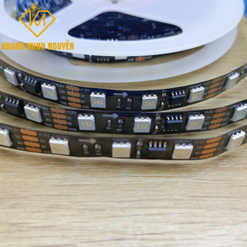 (Cuộn 5m) Led dán 12V full color IC 16703 (4 dây) chip led 5050 full màu