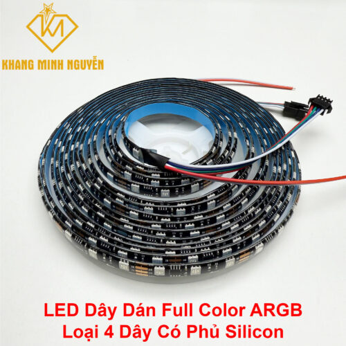 (Cuộn 5m) Led Dán 12V Fullcolor ARGB