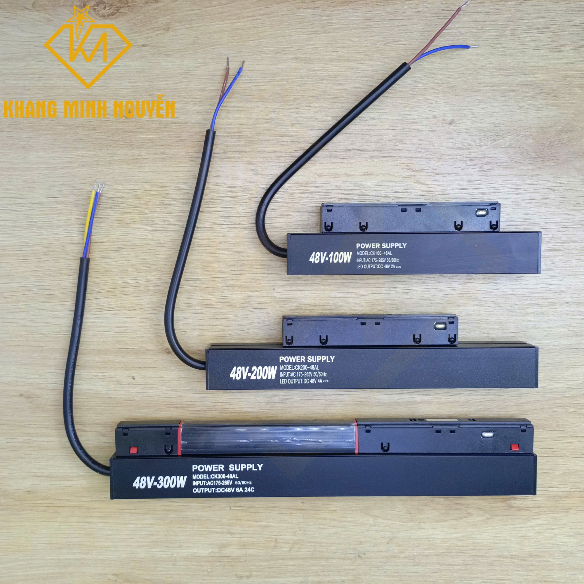 Nguồn 48V DC cho đèn ray nam châm