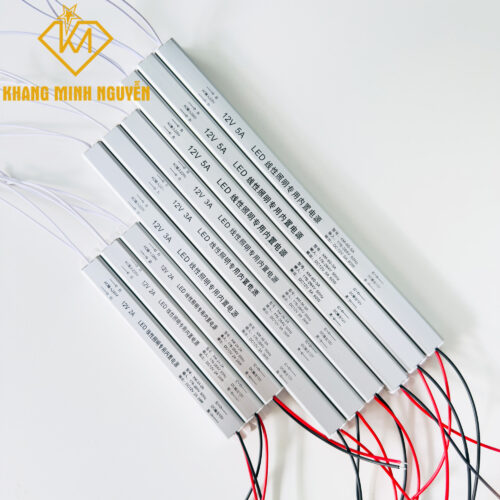 Nguồn đũa 12V - 2A|3A|5A - 24W|36W|60W dùng cho đèn LED 12V