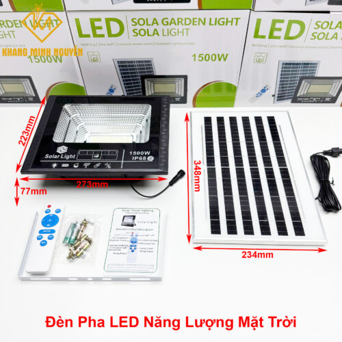 Đèn Năng Lương Mặt Trời Siêu sáng - Pin dung lượng lớn