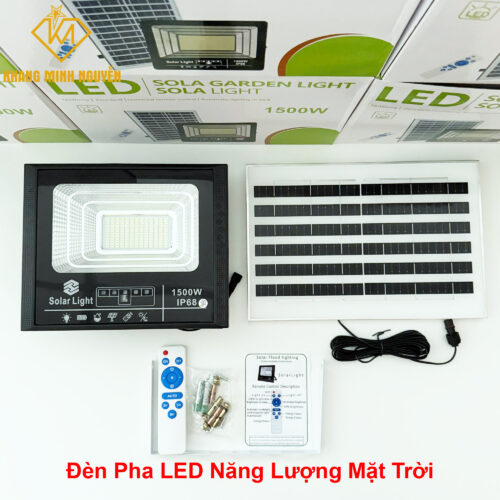 Đèn Năng Lương Mặt Trời Siêu sáng - Pin dung lượng lớn