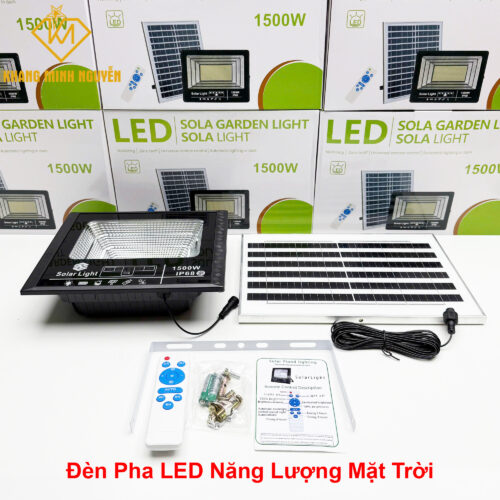 Đèn Năng Lương Mặt Trời Siêu sáng - Pin dung lượng lớn