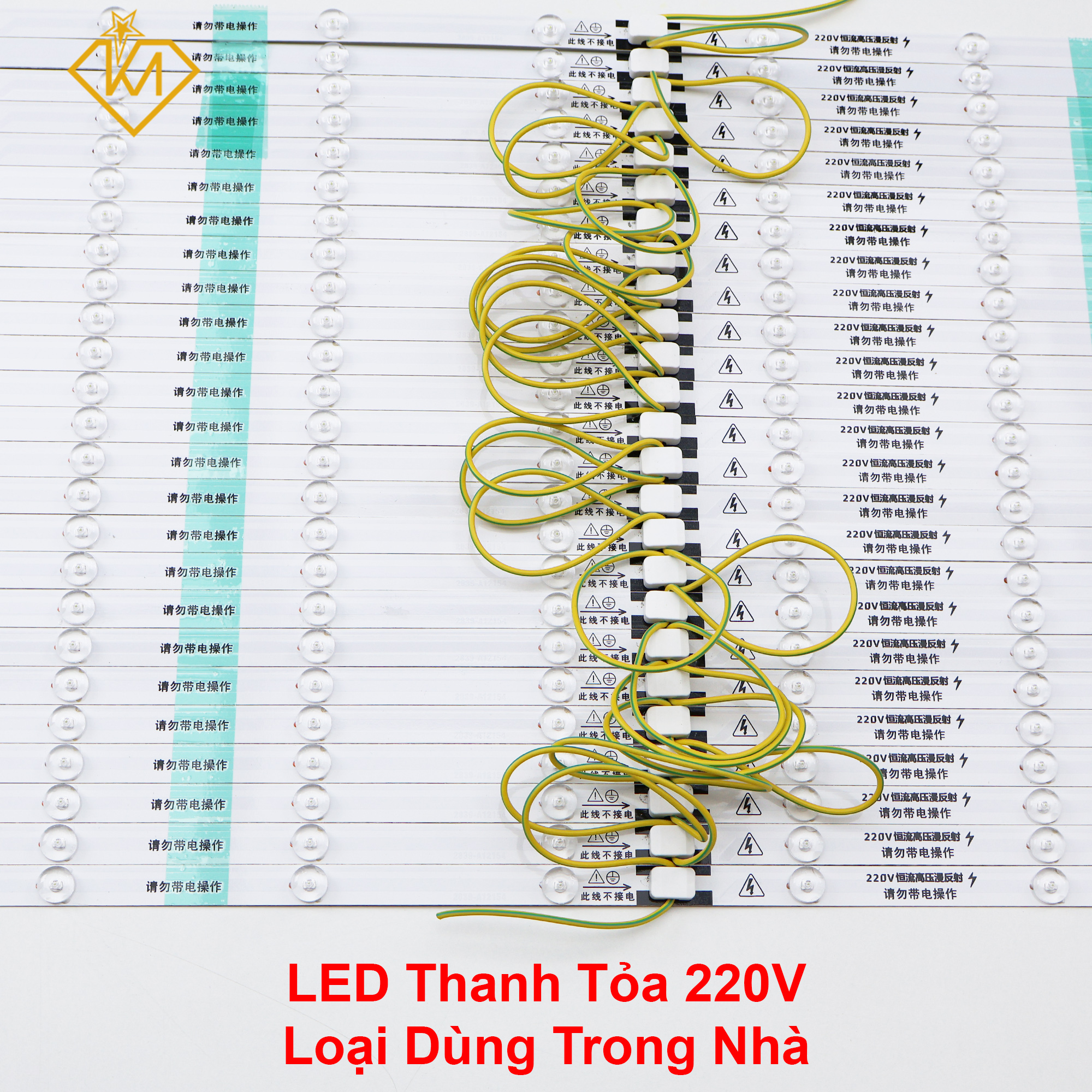 LED thanh tỏa 220V chip 3030 SMD siêu sáng LED thanh tỏa 220V chip 3030 SMD siêu sáng