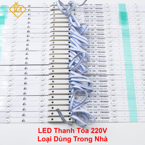 LED thanh tỏa 220V chip 3030 SMD siêu sáng