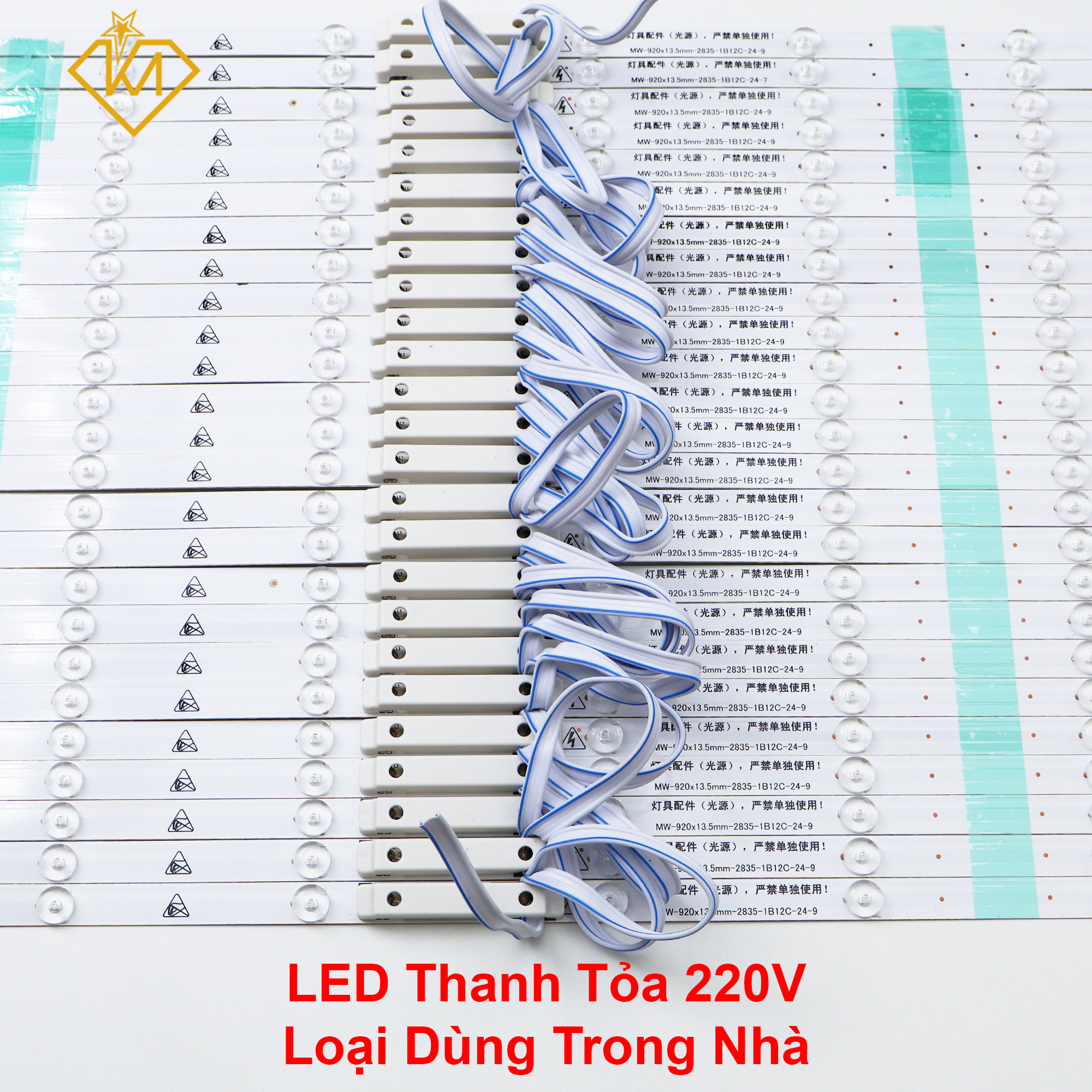 LED thanh tỏa 220V chip 3030 SMD siêu sáng LED thanh tỏa 220V chip 3030 SMD siêu sáng