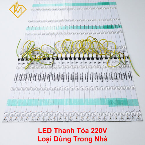 LED thanh tỏa 220V chip 3030 SMD siêu sáng
