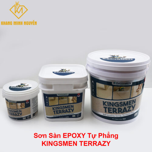 Sơn Sàn Epoxy Tự Phẳng Terrazy