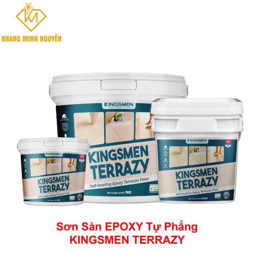 Sơn Sàn Epoxy Tự Phẳng Terrazy