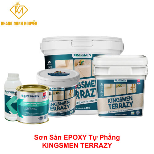 Sơn Sàn Epoxy Tự Phẳng Terrazy