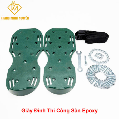 Giày đinh chuyên thi công sàn Epoxy, chống thấm