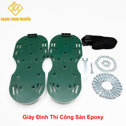 Giày đinh chuyên thi công sàn Epoxy, chống thấm